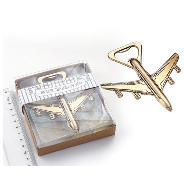 

news 2 style airplane bottle opener antique plane shape beer opener wedding gift party favors kitchen aluminum alloy airplane beer