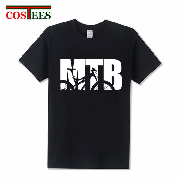 

sport mountain biking t shirt men punk black hipster cotton mtb bicycle t-shirt short sleeve shirts leisure tee shirt homme