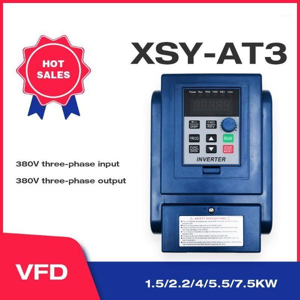

vfd 380v 1.5kw/2.2kw/4kw/5.5kw/7.5kw variable frequency drive 3 phase speed controller inverter motor vfd inverter xsy-at31