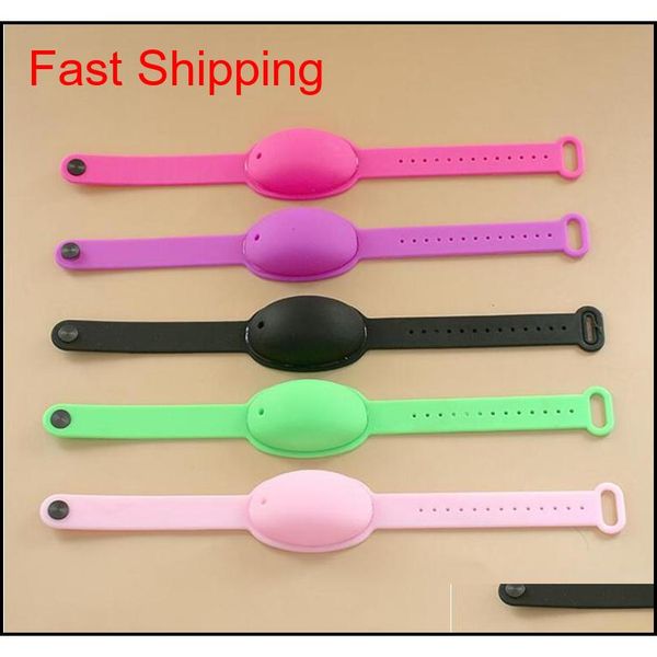 

refill sile wristband hand sanitizer bracelet dispenser with empty bottle accept custom logo reusable and qylyhv garden2010