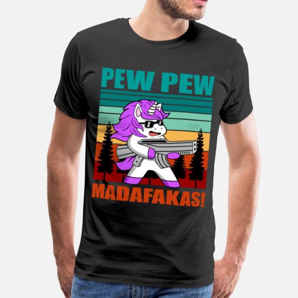 

pew pew madafakas unicorn vintage cool einhorn lus t shirt comic lovely plus size tracksuit hoodie sweatshirt