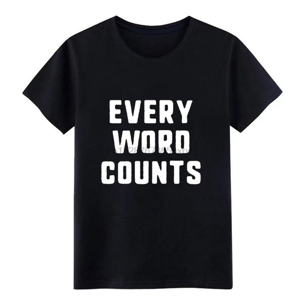 

mens каждое слово считает логопедия для проектирования 100% хлопок размер s 3xl homme симпатичные новый стиль рубашки балахон дизайнеров фут