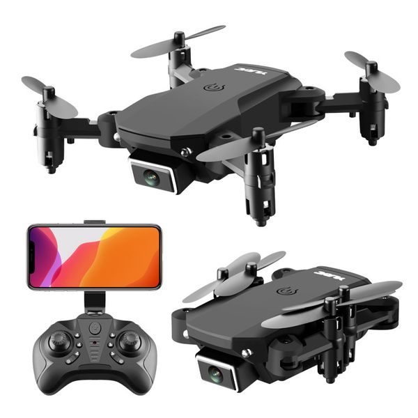 

children mini folding uav dual camera new 4k high-definition novice aerial pgraphy quadcopter long endurance aircraft toy model boy gift