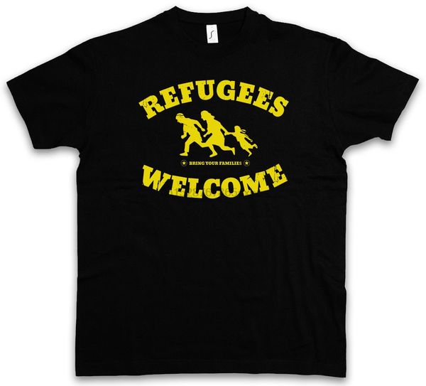 

refugees welcome demo communism slp socialism socialist party men great quality funny man cotton hoodie designers t shirts sweatshirt