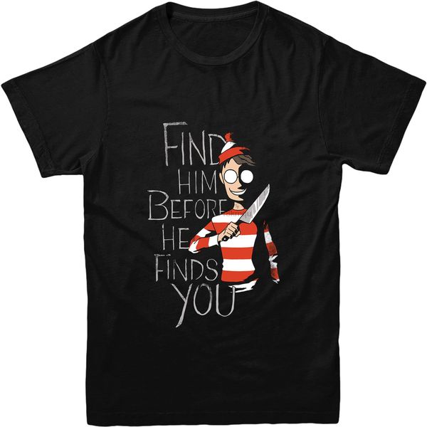 

wherewaldo hiding in the dark inspired design gift prin hip hop shirtnew arrival tees sport hooded sweatshirt hoodie t shirt