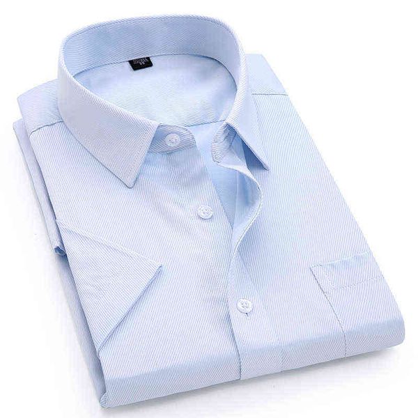 

men's casual dress short sleeved shirt summer white blue pink black male regular fit shirt men social shirts 4xl 5xl 6xl 7xl 8xl w22021, White;black