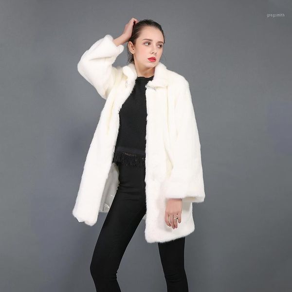 

fur raccoon women splicing long round neck vest coat fashion winter female fur outercoat new coat thick warm slim1, Black