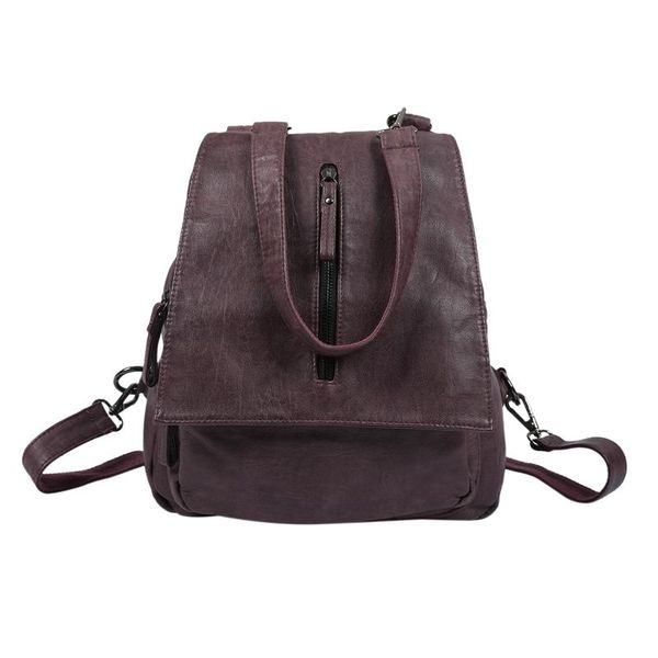 

fashion korean shoulder bag personality trend dual-use shoulder bag travel backpack