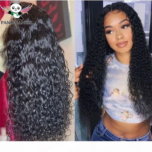 

brazilian kinky curly wig lace front human hair wigs with baby hair 30inch 150% pre-plucked remy human hair lace frontal wigs, Black