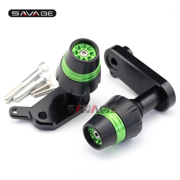 

parts frame sliders crash protector for zx-6r zx6r ninja 2009-2012 10 11 motorcycle accessories bobbins falling protection1