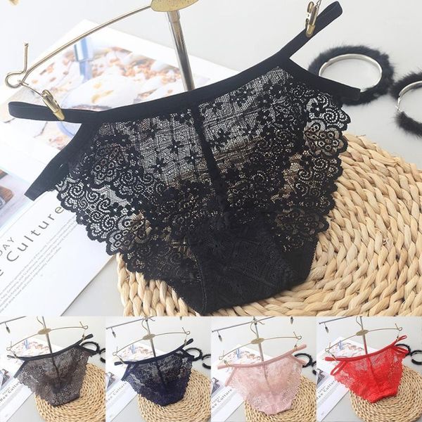 

panties lace low waist hollow out hip comfort comfortable briefs ladies underwear underwear1, Black;pink