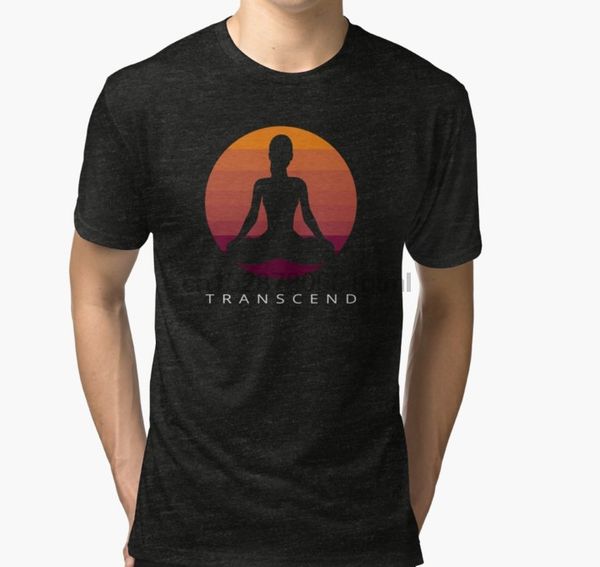 

men short sleeve tshirt transcend transcendental meditation retro art t shirt women t-shirt sport hooded sweatshirt hoodie