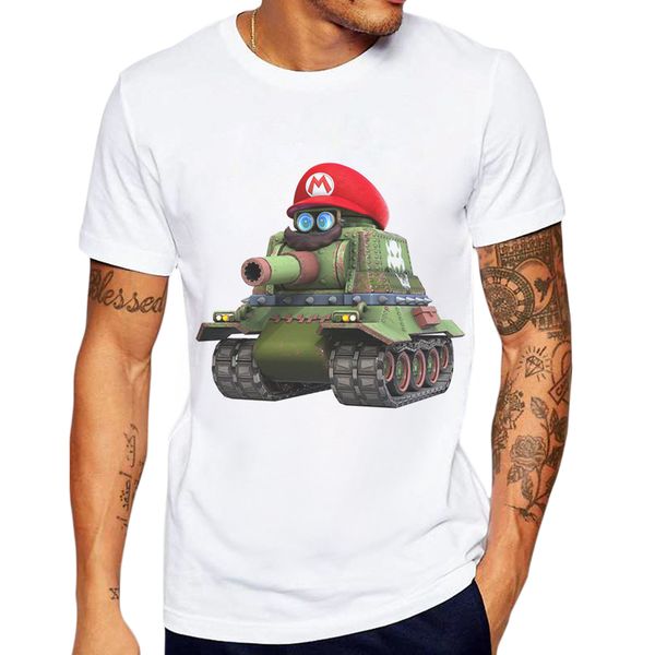 

cosplay mario tank popular funny 3d printed white short sleeve fashion s poleras hombre sport hooded sweatshirt hoodie men t shirt