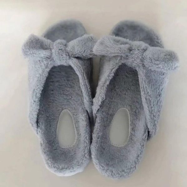 

winter slippers women cute warm home slippers men/women house floor sliders ladies indoor slides female shoes women, Black