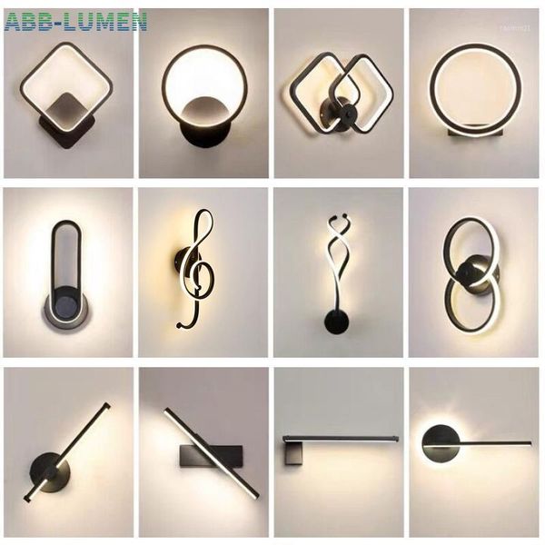 

led wall lamp bedroom light nordic wall lamps dimmable living room bedside lamp led light for home bathroom fixture1