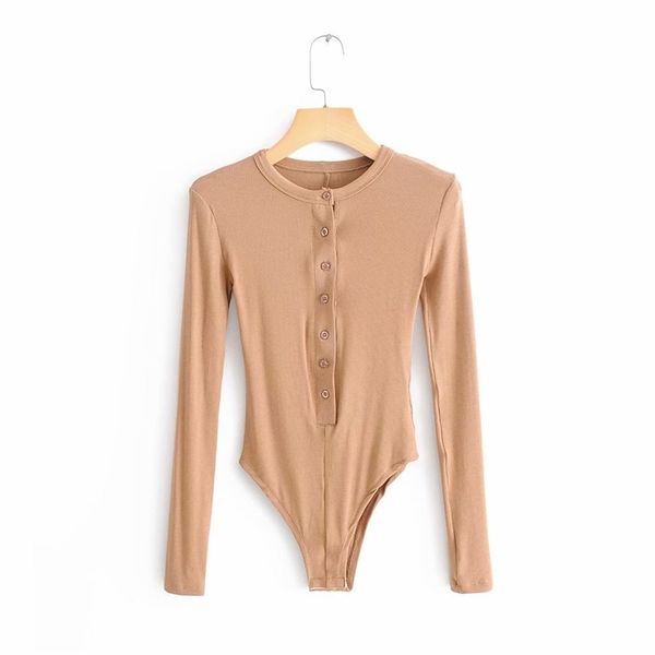 

shemujersky skinny black bodysuits with buttons long sleeve slim women jumpsuits short combinaison femme y200401, Black;white