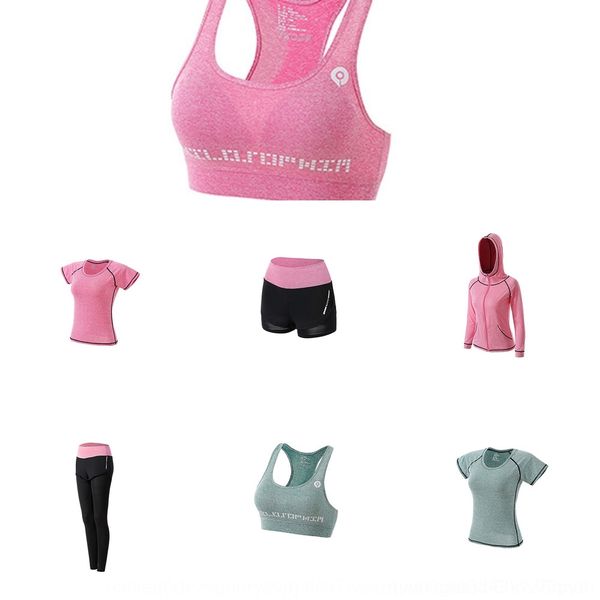 

wdhll vest sports bra yoga pants sports underwear new fitness underwear summer quick-drying clothes yoga pants five-piece set pjxaj