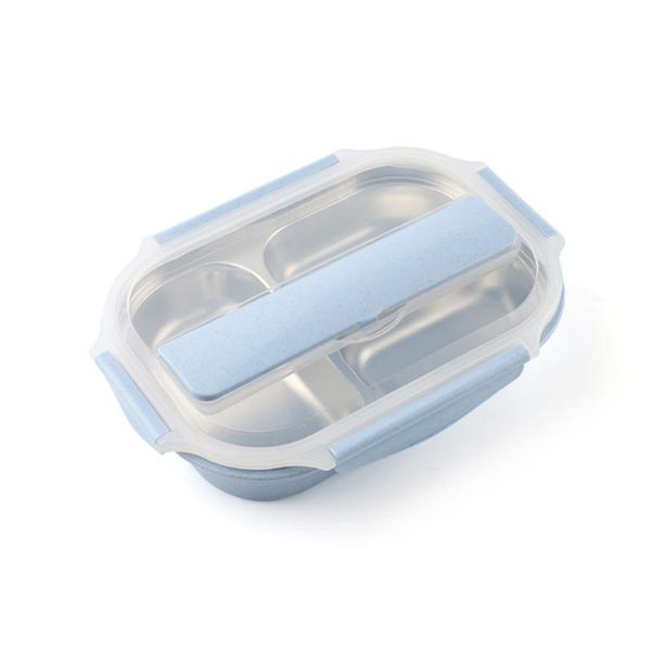 

tuuth 304 из нержавеющей стали 3 сетки lunch box закачки воды изоляция портативный контейнер еды box для детей пикник офисный работник jllap