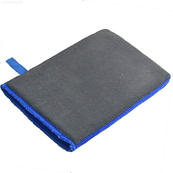 

mitt high washing glove with magic quality clay car care cleaning towel microfiber sponge pad#25