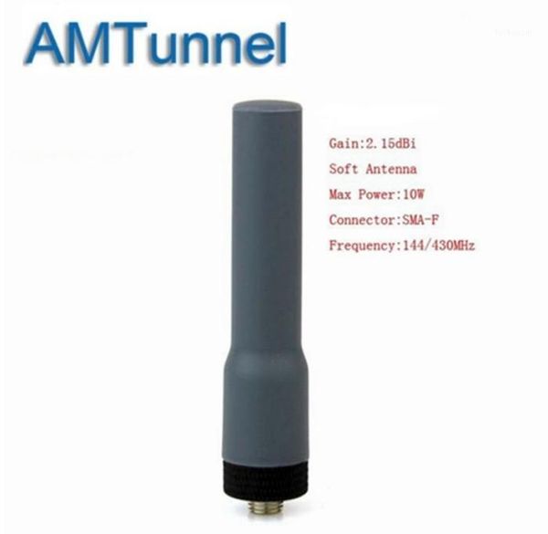 

sma-f antena de banda dual vhf/uhf de alta ganancia for tk 3107 baofeng uv5r retevis wouxun hyt tyt handheld radio1