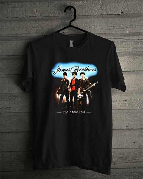 

the jonas brothers - world tour concert 2009 shirt перепечатка новое ограниченное издание спорт толстовка с капюшоном толстовка