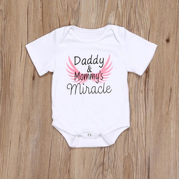 

newborn kids baby girls boys bodysuit clothes fathers day letter print short sleeve romper bodysuit baby boy clothes baby body, Blue