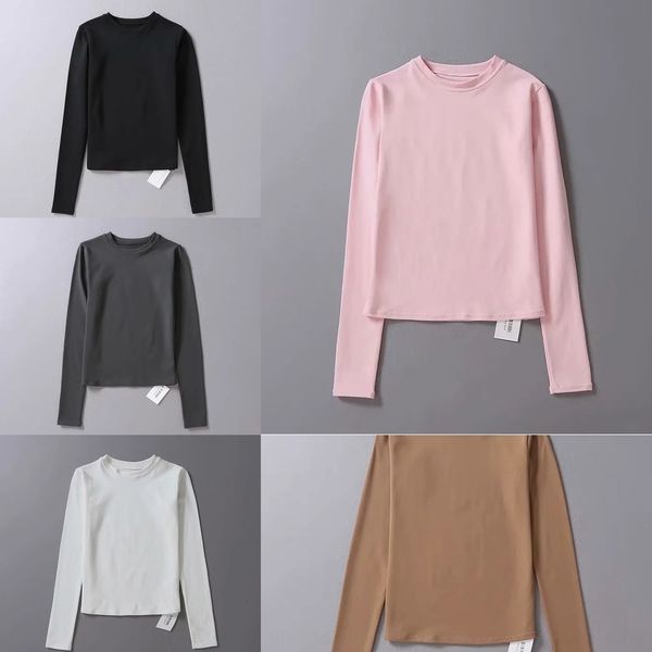 

qtmdy selling sleeve spring thin new coat coatwomen's t-shirt high elastic long 8-color t-shirt 2020 soft bottom coat tl8ri, White