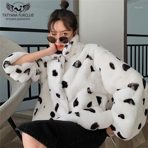 

2020 new imported angolan rex fur coat women fashion medium-length natural whole skin rex fur jacket outwear woman1, Black