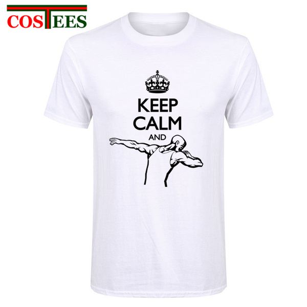

mens casual keep calm and dab brand 's short sleeve slim males wear plus size tees sport hooded sweatshirt hoodie men t shirt