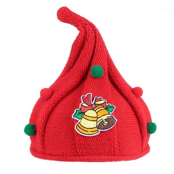 

1pc winter hat woolen hat christmas festival baby hats warm for christmas kids gift1