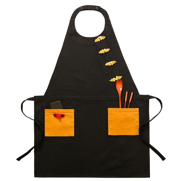 

aprons apron chinese fashion ladies waist custom logo restaurant house florist barber kitchen cooking work clothes men