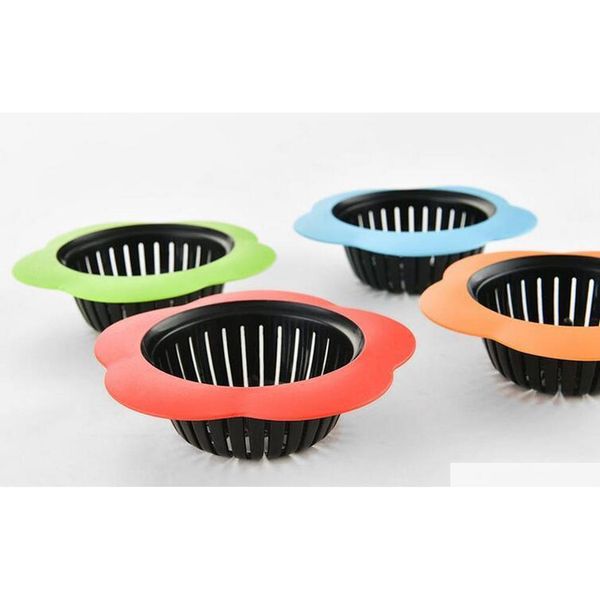 

flower shaped sile kitchen sink strainer shower sink drains cover sink colander sewer hair filter jllavj loveshop01