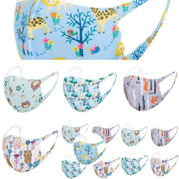 

kids designer face mask children's face cartoon masks printed masks can wash children's protect xioc