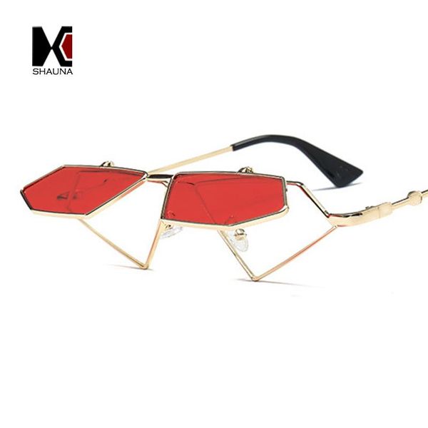 

sunglasses shauna double lens folding steampunk unique clear red honey bee sun glasses, White;black