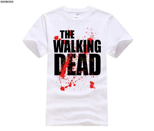

street fashion clothing the walking dead men horror cotton casual big size short sleeve camisetas hoodie designers t shirts sweatshirt