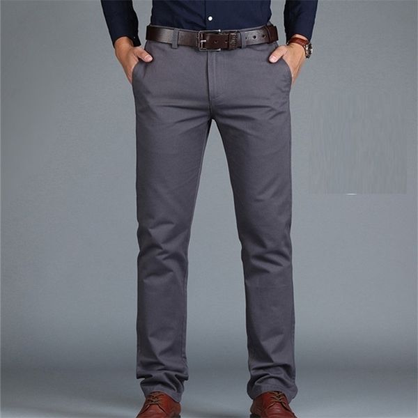 

daily pants loose cotton full length fashion men pants casual male straight fit long trousers pants men social big size summer 201125, Black