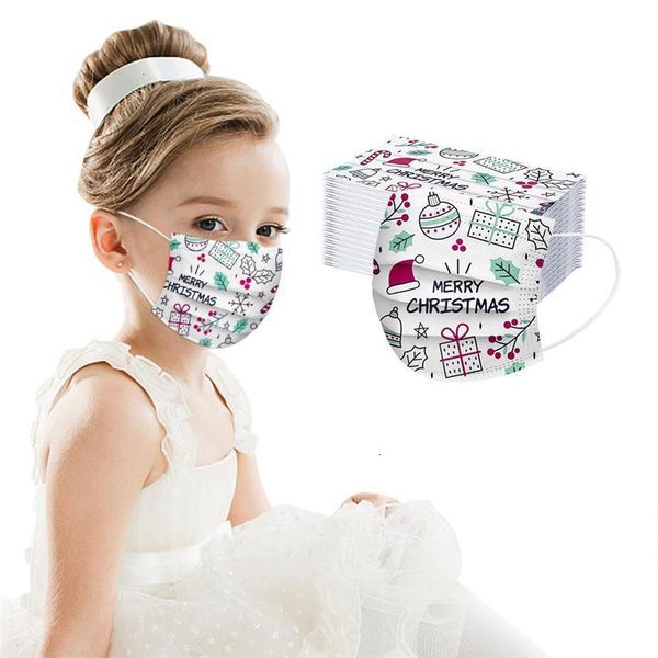 

factorypjr0disposable and child winter high christmas quality non-woven mask 3ply earhook bandage dust-proof masqu