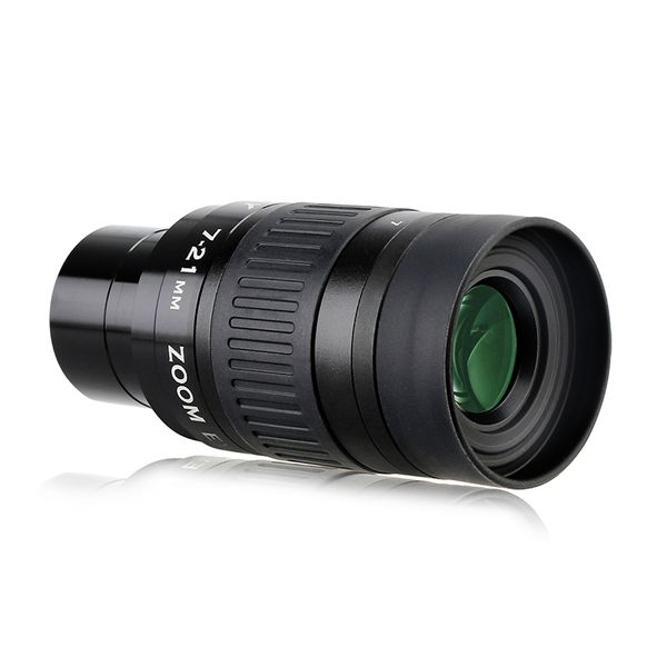 

zoom eyepiece for telescope - versatile 7mm-21mm zoom for low power and high power viewing - works with any telescope