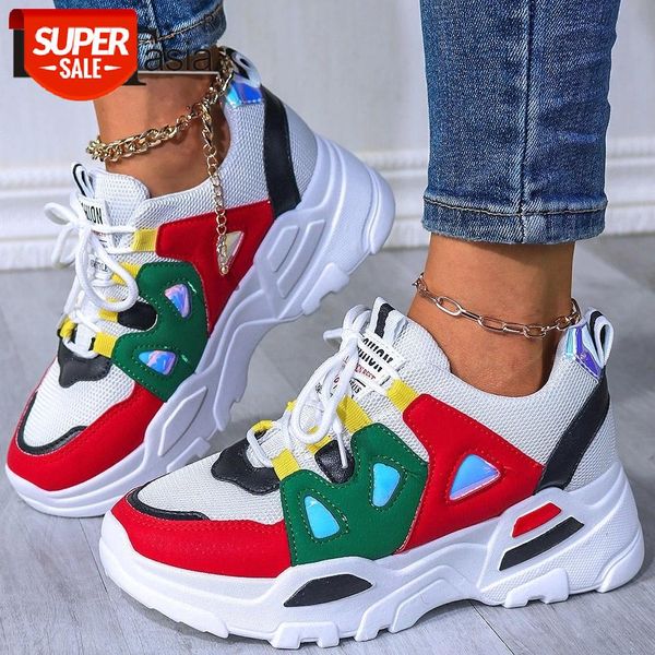 

doratasia new arrivals ins brand patchwork shoelaces sneakers flat platform leisure sneakers women vulcanize shoes woman #sr2c