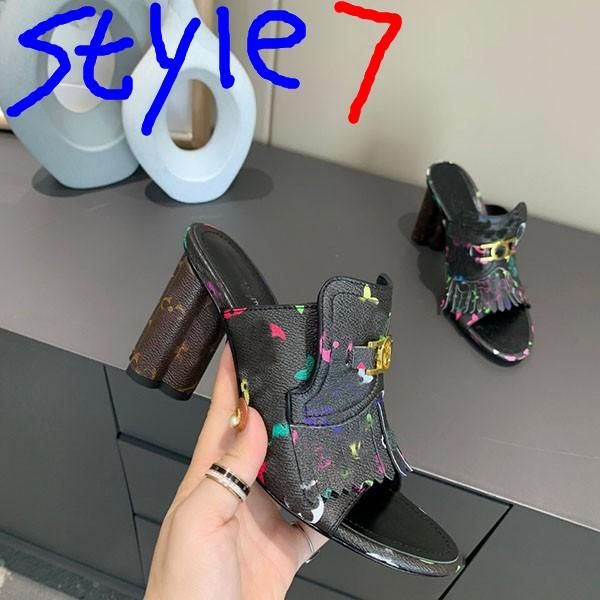 

new selling 2021 fashion women's tassel slippers superstar printed leather sandals women classic casual beach slippers, Black