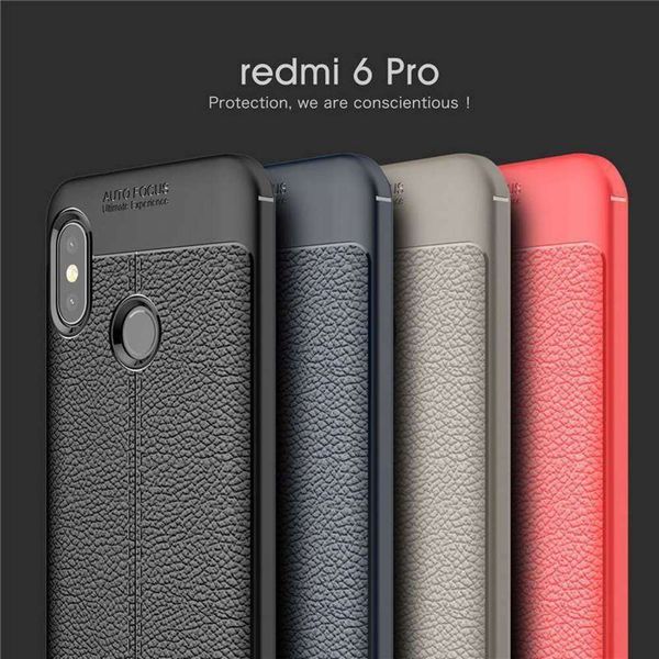 

red rice 6 litchi pro anti sweat note6 anti slip s2 protective cover soft rubber mobile phone case 6a high configuration a2litevfe1