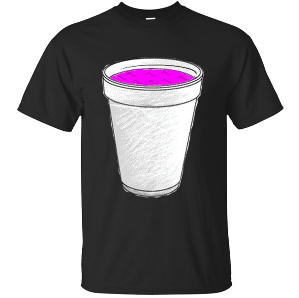 

casual printing drank for men 2020 novelty streetwear men's anti wrinkle hiphop short sleeve hoodie designers t shirts sweatshirt