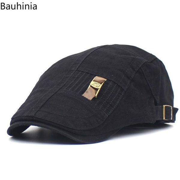

berets casual beret hat flat cap breathable sboy style adjustable summer fashion solid color black, Blue;gray