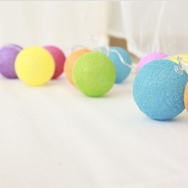 

0vynw bedroom decorative ball string lamp line lamp small indoor room flashing string lights internet celebrity layout lights romantic night