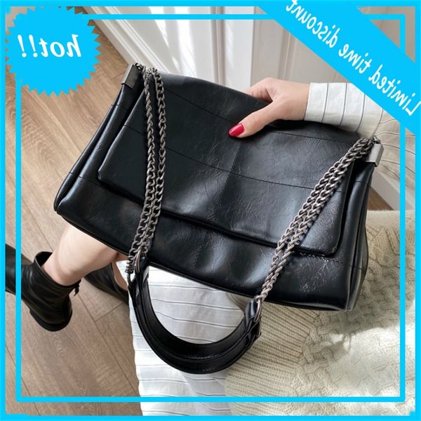 

fold thick chain crossbody task for women 2021 fashion sac a main shoulder bag female handbags and wallets with handle