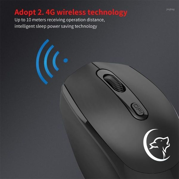 

mice mute mouse 2.4g wireless rechargeable office stylish and simple bluetooth inalÃ¡mbrico 50*1