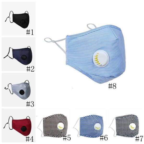 

masks pm2.5 with 11style anti-dust filters breathing face valve adjustable mouth kids protective designer mask xmayt
