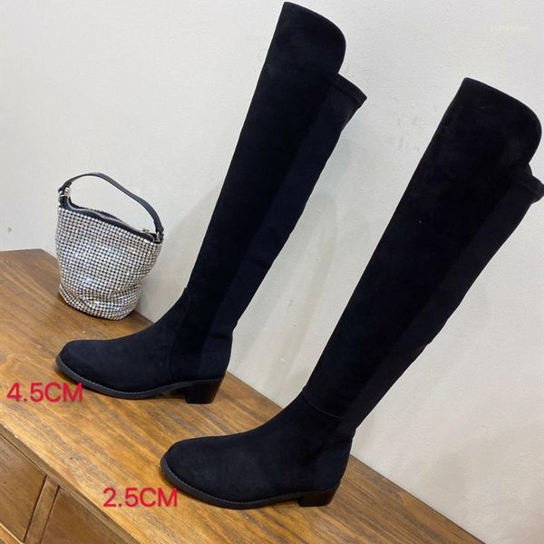 

boots junxxin classic leather women's sell fashion 34-401, Black