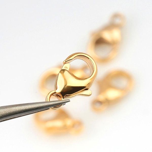 

1 pcs 4.8x9mm 6x11mm 7x1m 14k gold filled lobster clasps hooks 14k gold buckles jewelry findings necklace bracelet making diy wmtsud