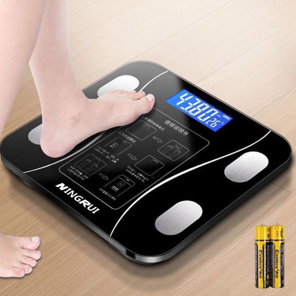 

smart scales body fat scale accurate wireless digital bathroom weight composition analyzer with smartphone app bluetooth